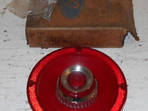 1965 Ford Custom 500 Sedan ORIG NOS REAR TAIL LIGHT LAMP LENS w/o BACKUP