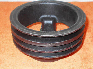 63 1964 1965 1966 67 68 Ford Mustang 260 289 P/S A/C 3-G CRANK PULLEY Cast Iron