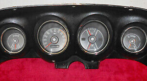 1969 Mustang Fastback Boss Coupe Convertible ORIG DASH GAUGE INSTRUMENT CLUSTER