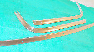 1964 1/2 1965 1966 Mustang Gt ORIG CONVERTIBLE TOP WELL BOOT TRIM MOLDINGS SET