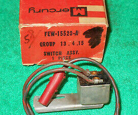 1958 Mercury Medalist Monterey Montclair Park Lane NOS BACK-UP LIGHT LAMP SWITCH