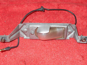 1967 1968 Mustang Fastback Convert GT GT-A Shelby ORIG REAR LICENSE PLATE LIGHT