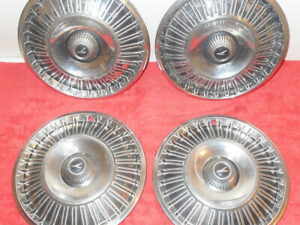 1964 Ford Falcon Hardtop Convertible Wagon Futura ORIG 13" WHEEL COVERS HUB CAPS