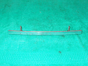 1969 1970 Cougar Hardtop Convertible Xr7 REAR FUEL GAS DOOR LOWER CHROME TRIM