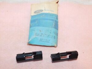 73-79 Custom Galaxie LTD Marquis 74-76 Thunderbird NOS WINDSHIELD WASHER NOZZLES