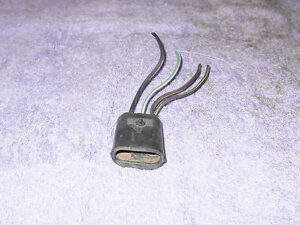 1969 Mustang Mach 1 Boss GT Shelby UNDER HOOD LH TURN SIGNAL LIGHT WIRING PLUG