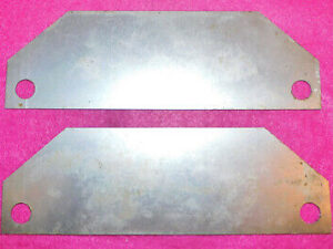 63-68 Ford Mustang Falcon Ranchero Galaxie NOS 260 289 MOTOR MOUNT HEAT SHIELDS