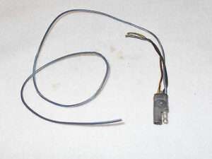 1970 Mercury Cougar XR7 Hardtop Convertible Eliminator UNDER DASH WIRING PLUG