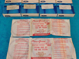 1963-64 Ford Mustang Fairlane Falcon Galaxie Comet NOS 260 .030 PISTON RINGS SET
