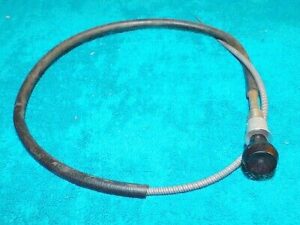 1952 1953 Ford Car Customline Crestline NOS 239 CARBURETOR CHOKE CONTROL CABLE
