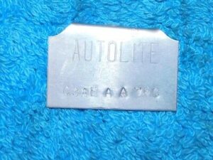 1963 Ford Galaxie 500 XL Mercury Monterey ORIG 390 406 4V CARBURETOR TAG C3AE-A