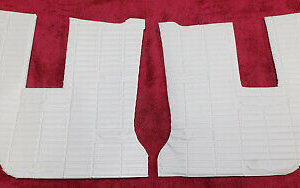 1957 Ford Thunderbird Convertible NOS WHITE LH + RH FRONT COWL SIDE KICK PANELS