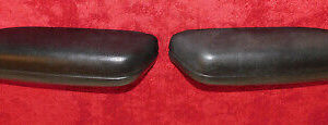 1969 1970 Mustang Grande Coupe Cougar XR7 Eliminator ORIG BLACK REAR ARM RESTS