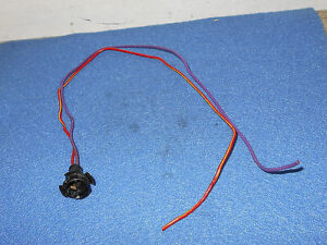 1968 Mustang Shelby GT Cougar Xr7 Gte DASH GAUGE PARKING BRAKE LIGHT WIRE SOCKET