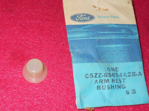 1965-1970 Mustang Coupe Convertible Cougar NOS FRONT BENCH SEAT ARM REST BUSHING