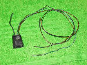 1968 Mustang Fastback Cpe GT Shelby UNDER HOOD LH TURN SIGNAL LIGHT WIRING PLUG