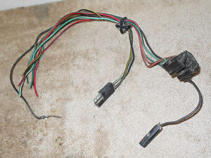 1965 1966 Mustang Coupe GT Shelby UNDERHOOD LH HEAD LIGHT + SIGNAL WIRING PLUGS