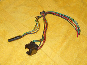 1965 1966 Mustang Fastback GT Shelby UNDERHOOD LH HEAD LIGHT SIGNAL WIRING PLUGS