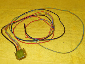 1971 Mustang Mach 1 Grande Boss Coupe Conv TRUNK TAIL LIGHT to DASH WIRING PLUG