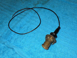 1967 1968 Cougar GT 6.5 Litre XR7 XR7-G Gte REAR LICENSE LIGHT SOCKET WIRING