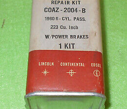 1960 Ford Fairlane Galaxie NOS 6CYL 223 POWER BRAKE MASTER CYLINDER REPAIR KIT