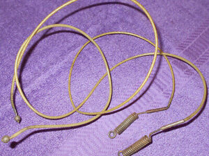 1969 1970 Mustang GT Cougar ORIG CONVERTIBLE TOP SIDE TENSION HOLD DOWN CABLES