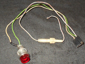 1967 Mercury Cougar Standard GT 6.5 Litre ORIG DELUXE SEAT BELT REMINDER LIGHT
