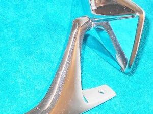 1972 1973 1974 1975 1976 77 Ford Pinto Mercury Bobcat ORIG CHROME LH DOOR MIRROR