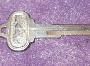 1964 1965 1966 Mustang Fastback Convert GT Shelby NOS TRUNK LOCK PONY KEY BLANK