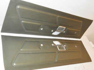 1970 Mustang Fastback Coupe Convertible Boss ORIG IVY GREEN INTERIOR DOOR PANELS