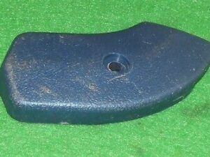 1965 1966 1967 Mustang GT GTA Shelby Cougar ORIG RH DARK BLUE SEAT HINGE COVER
