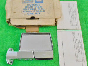 1965 Ford Galaxie 500 XL Fairlane NOS RH OUTSIDE ACCESSORY REAR VIEW DOOR MIRROR