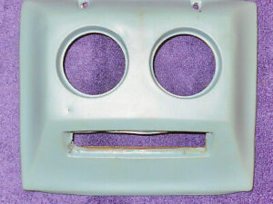1967 1968 Mercury Cougar XR7 GT XR7-G GTE ORIG BLUE OVER HEAD ROOF CONSOLE PAD