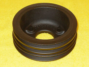 63 1964 1965 Ford Mustang Falcon Fairlane ORIG 260 289 P/S A/C 3-G CRANK PULLEY