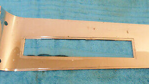 1967 Cougar XR7 GT 6.5 Litre ORIG A/T AUTO FLOOR CONSOLE SHIFT TRIM PLATE BEZEL
