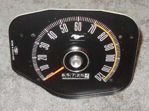 1969 1970 Mustang Fastback Boss Coupe GT Convertible ORIG DASH SPEEDOMETER GAUGE