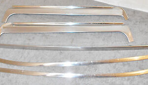 1964 1965 1966 Thunderbird Hardtop Landau ORIG FRONT WINDSHIELD TRIM MOLDING SET