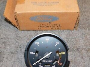1984 1985 1986 1987 Ford Tempo Mercury Topaz NOS DASH CLUSTER TACHOMETER GAUGE