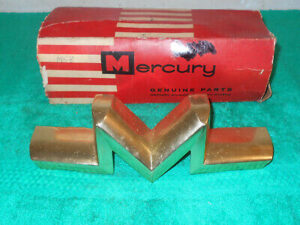 1958 Mercury Medalist Monterey Montclair Park Lane NOS GRILLE M EMBLEM ORNAMENT