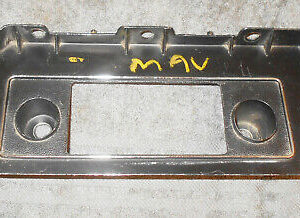 1974 1975 1976 1977 Maverick Grabber Comet ORIG DASH RADIO FACE PLATE TRIM BEZEL