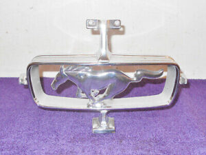 1964 1/2 1965 Mustang Fastback Coupe GT Convertible ORIG FRONT GRILLE ORNAMENT
