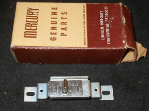 1957 1958 Mercury Monterey Montclair Park Lane Turnpike NOS LH DOOR LOCK KNOB
