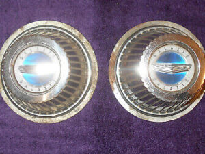 1964 Ford Galaxie 500 Fastback Sdn Conv ORIG DELUXE WHEEL COVER CENTER HUB CAPS