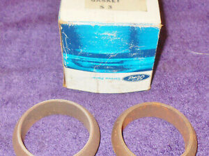1969 1970 Ford Mustang Mach 1 GT Shelby Cougar NOS 351W EXHAUST MANIFOLD GASKETS