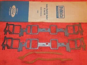 1963-1970 Ford Mercury NOS FE 352 GT 390 427 428 CJ INTAKE MANIFOLD GASKET SET