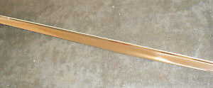 1949 1950 Ford Custom Deluxe 4 Door RH QUARTER LOWER TRIM MOLDING Show Polished