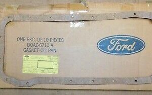 1965-1971 Ford Mustang Galaxie Mercury Cougar NOS 352 390 427 428 OIL PAN GASKET