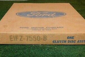 Ford Mercury NOS REMANUFACTURED MANUAL TRANSMISSION CLUTCH DISC E1FZ-7550-B