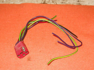 1968 Cougar GT XR7 XR7-G GTE 6.5 Litre ORIG DASH To TRUNK WIRING HARNESS PLUG