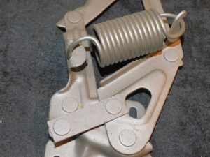 1964.5 1965 1966 Mustang Fastback Coupe Convertible GT Shelby ORIG LH HOOD HINGE